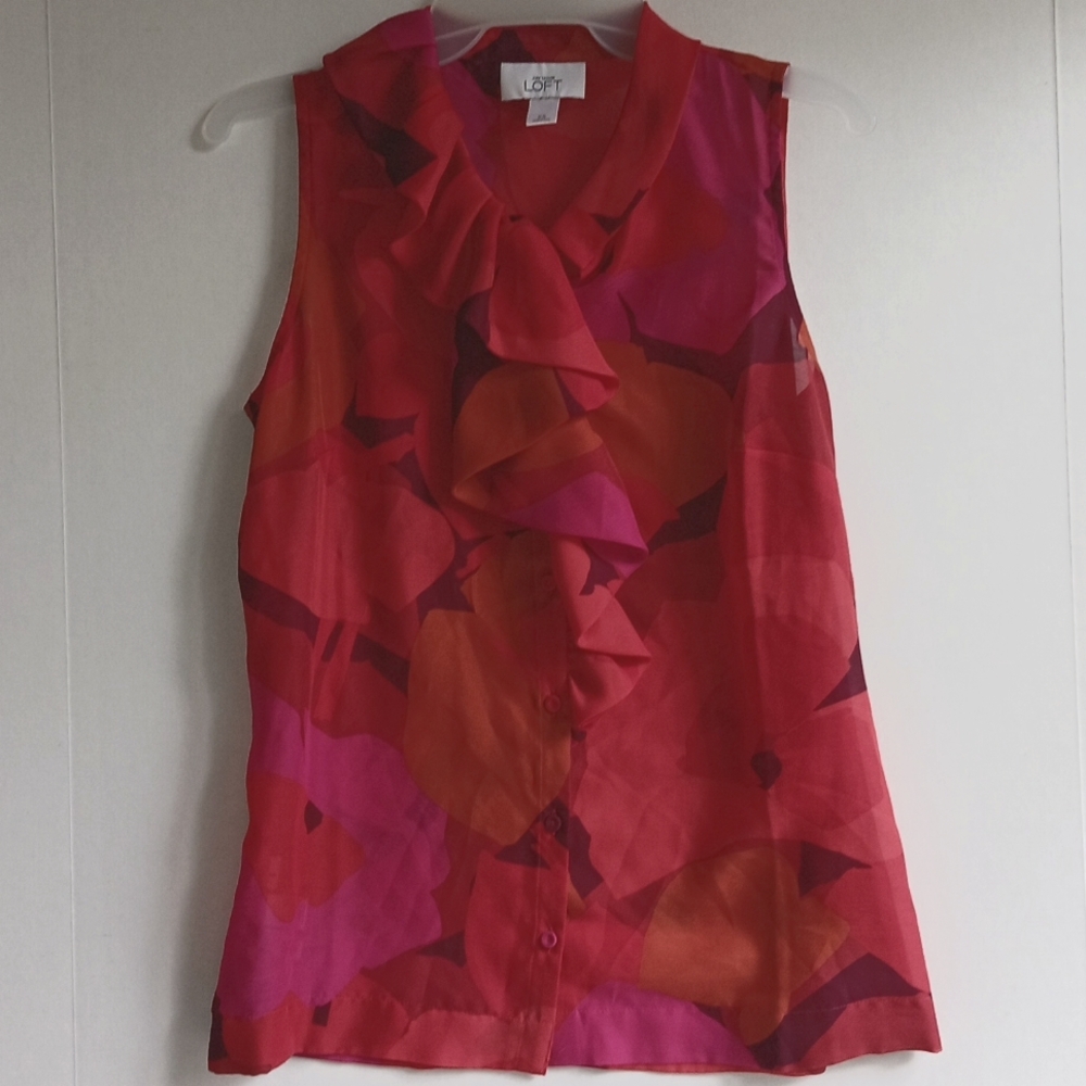 LOFT SUMMER BLOUSE